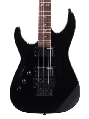 ESP LTD Kirk Hammett KH202 Left Handed Electric Guitar Black